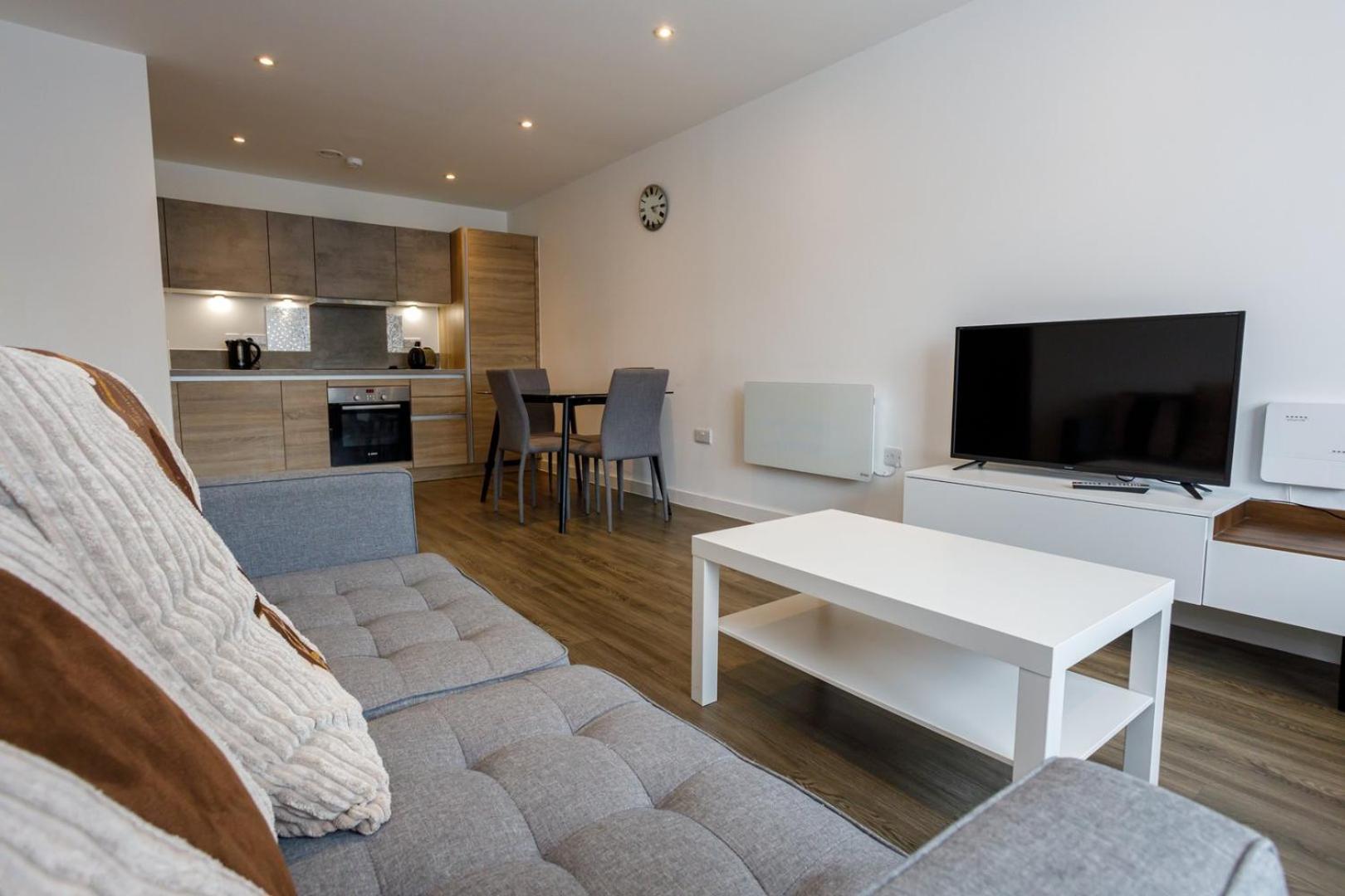 Guestready - Apartamento Moderno Em Orrell Appartement Manchester Buitenkant foto