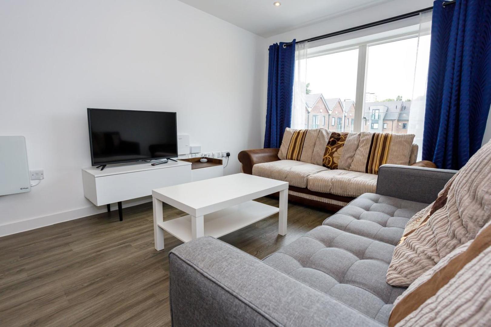 Guestready - Apartamento Moderno Em Orrell Appartement Manchester Buitenkant foto